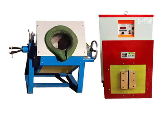 25-50KHZ Heating Frequency Small Induction Melting Furnace for Fast and Accurate Melting Results