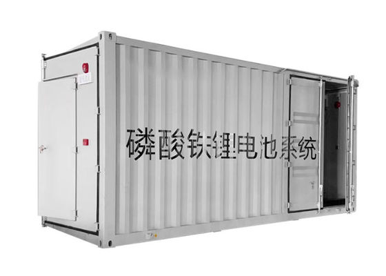 Sistema móvel do armazenamento de energia do recipiente de Microgrid para o poder 2500Ah do transPormador da caixa